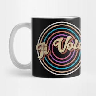 vintage circle line color Il Volo Mug